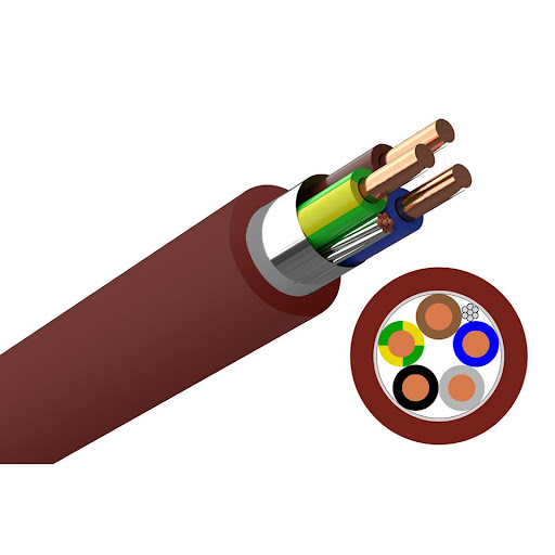 Amokabel EKLK 5G1,5 Faluröd Löpmeter