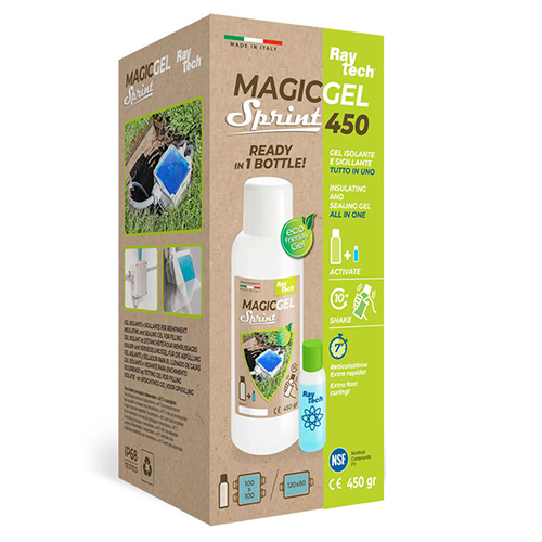Raytech Magic Gel Sprint 450ml 2-komponent snabbhärdande