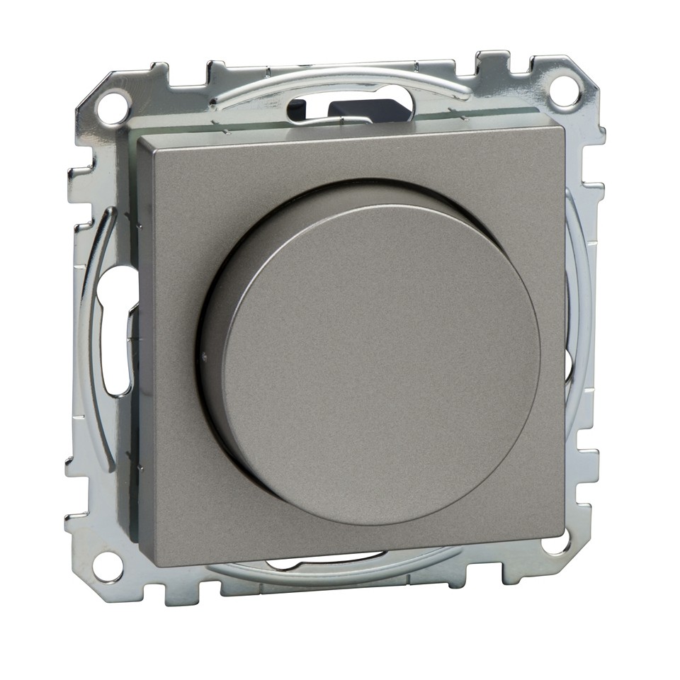 Schneider Exxact LED Universaldimmer 4-400W/VA Metallic