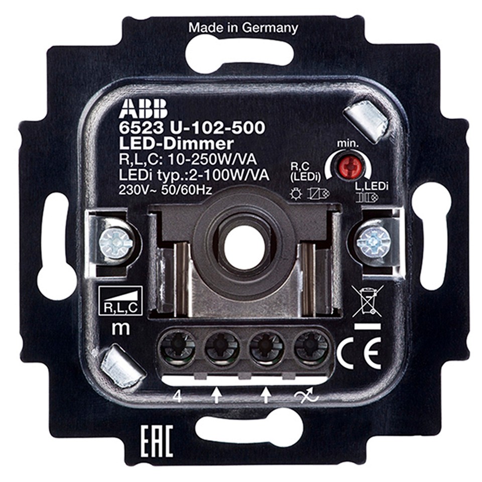 ABB Impressivo Dimmer Vrid LED 2-100VA
