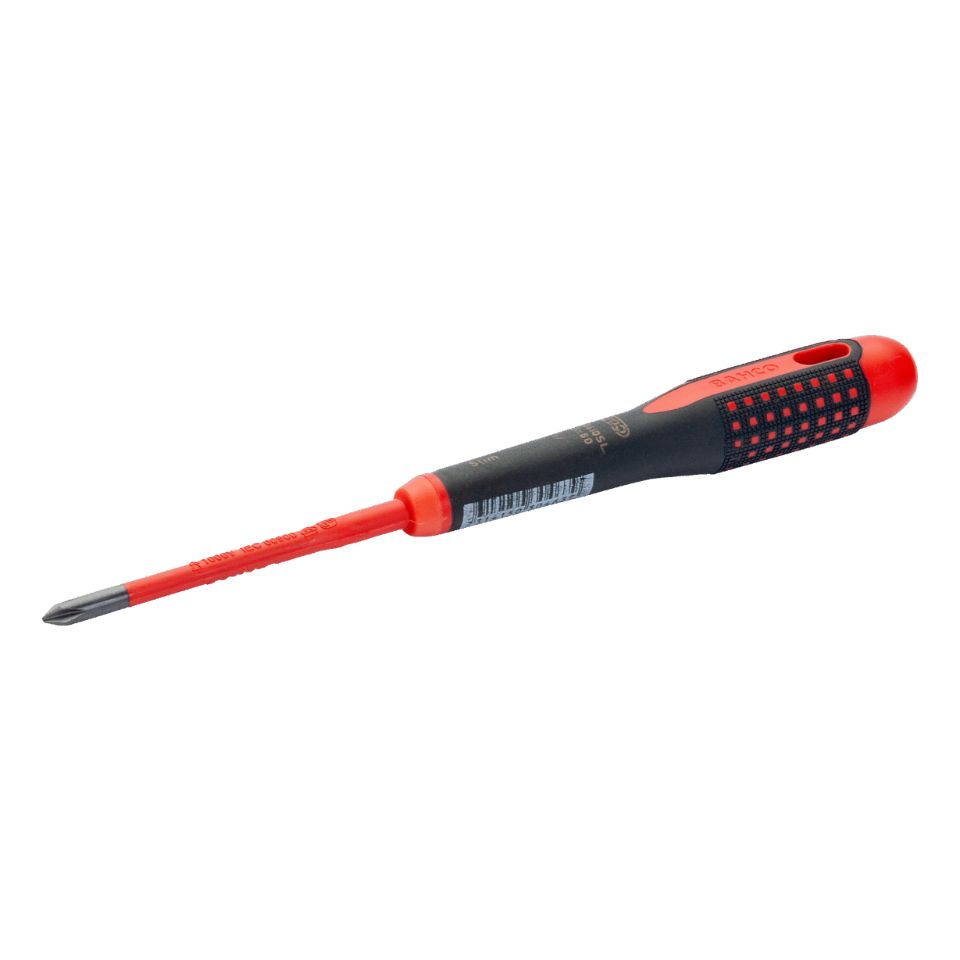 Bahco Skruvmejsel ERGO Slim Isol PH1x80