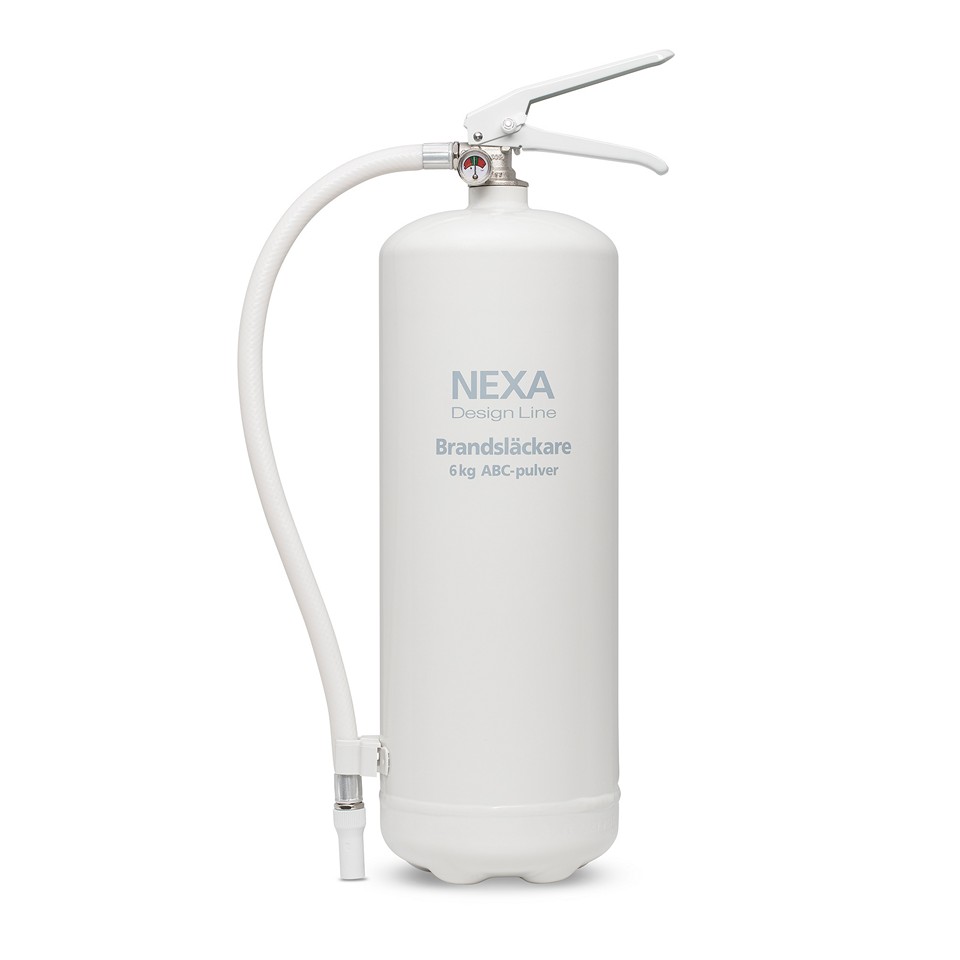 Nexa Brandsläckare Vit 6kg Pulver 43A (13436)