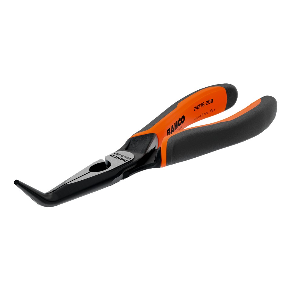Bahco Spetstång Böjd Returfjäder 160mm