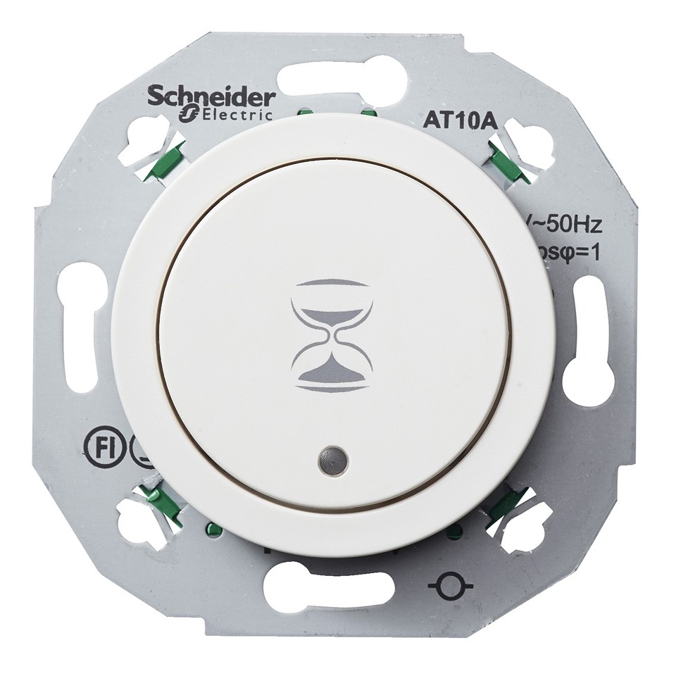 Schneider Electric Renova timer 2-pol Vit utan ram