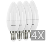 Airam LED Kron E14 4-pack 3,5W/5,5W