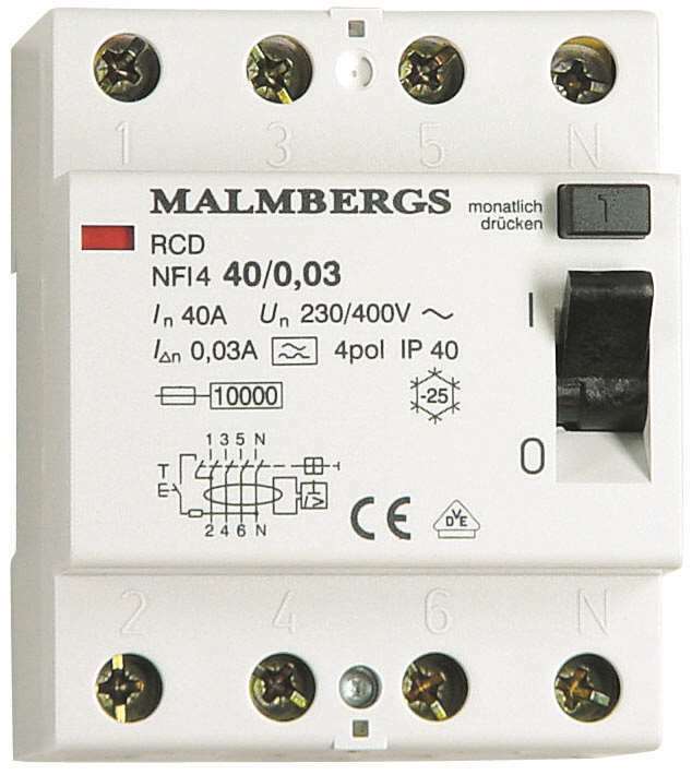 Malmbergs jordfelsbrytare