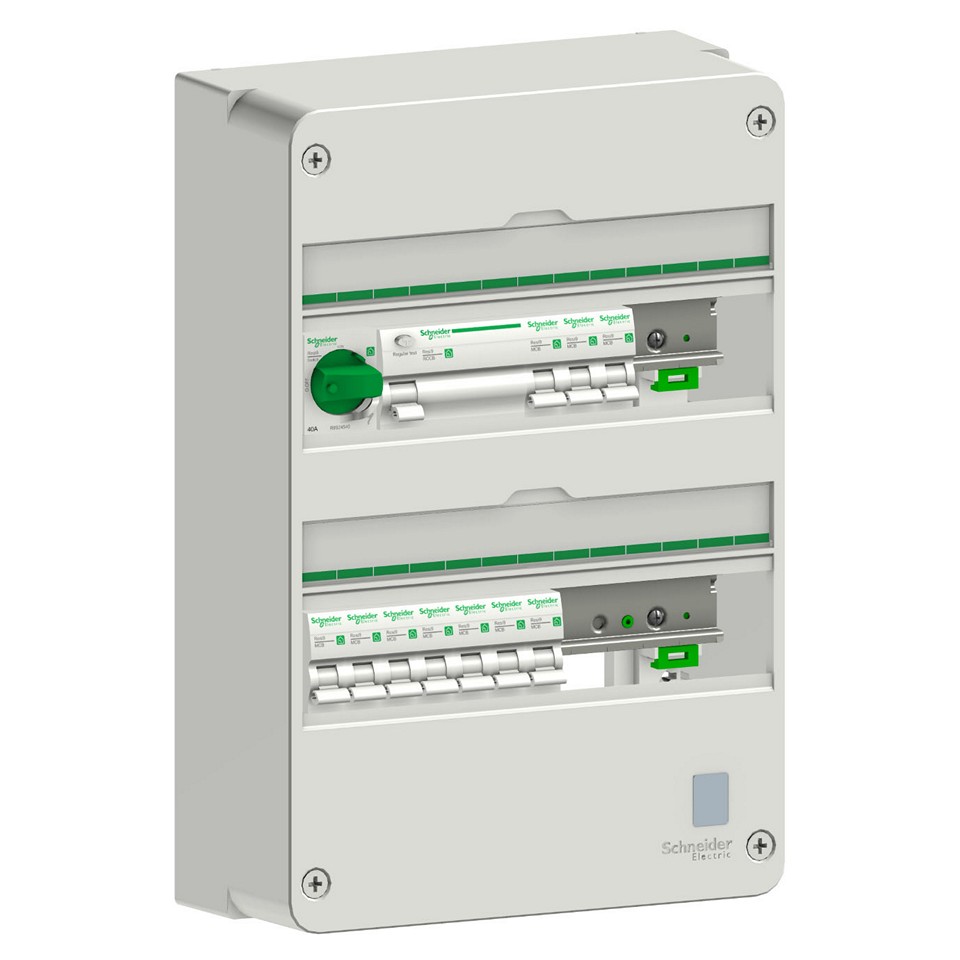 Schneider Resi9 2×13 Elcentral förmonterad