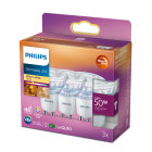 Philips LED GU10 3,8W (50W) WarmGlow 3-pack