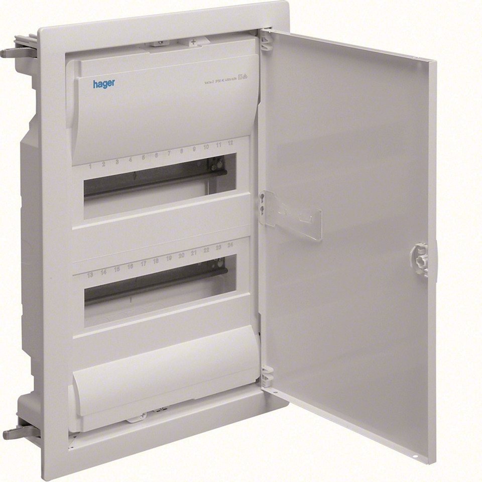 Hager Kapsling Volta VH24NN Infälld 2×12 moduler