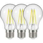 Namron LED Filament Normal 3,8W E27 3-pack
