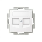 ABB Saga Centrumplatta Data 2xRJ45 Keystone 
