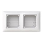 ABB Saga Hrnbox 2-facks med ram