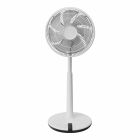 En vit Namron golvflkt med rund bas och smalt stativ str fristende i studiomilj. Flkten har 12 hastigheter, timerfunktion och styrs med fjrrkontroll. Elbutik.se erbjuder denna 30W-lsning fr effektiv inomhuskylning.