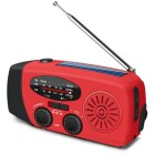 Ndradio WN-071 AM/FM Solcell Ficklampa Handvev