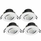 Designlight Cheapy LED Downlight 5W 4CCT 4-pack 