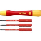Wiha Finskruvmejselset VDE + 3 bits