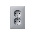 Jung LS990 2-vgsuttag Lg 1,5-fack