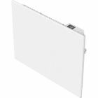 panelradiator i vit frg med inbyggd digital termostat och LED-display