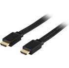 Deltaco HDMI Kabel 2.0 4K Platt 3m Svart Deltaco HDMI Kabel 2.0 4K Platt 3m Svart