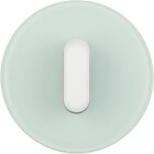 Berker Centrumbricka med vred R.Classic, Glas/ Vit