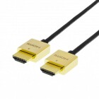 Deltaco HDMI Kabel 2.0 4K Rund 2m Prime Guld/Svart
