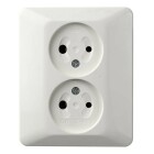 Elko RS Vgguttag 12-48V Infllt Fjllvit