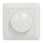 Dimmer fr�n Elko RS i fj�llvit f�r LED-lampor, utan behov av nolla (art.nr 1363192). Elbutik.se rekommenderar denna f�r renoveringsprojekt.