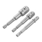 Fyrkantstappar, 1/4" 3/8" 1/2" 3-pack