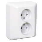 Elko RS V�gguttag Ojordat 2-v�gs UTP Renvit