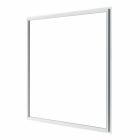 LED-panel 600x600 visas som en tunn kvadratisk armatur med vit ram och sl�t ljusyta, vilket ger j�mn ljusf�rdelning i undertak, en energieffektiv belysningsl�sning fr�n Elbutik.se f�r kontor och offentliga milj�er.