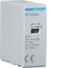 En kompakt utbytespatron SPC023N fr�n Hager visas frist�ende mot en ljus bakgrund, d�r enheten st�r uppr�tt med tydlig m�rkning och indikatorf�nster. Produkten erbjuds av Elbutik.se f�r s�kra och effektiva elinstallationer i olika milj�er.