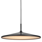 En produktsida f�r Balance taklampa svart fr�n Nordlux visas med flera produktbilder och detaljerade specifikationer som dimbar LED, 2700K f�rgtemperatur och metallkonstruktion. Elbutik.se presenterar lampan i en tydlig och stilren webbmilj� f�r enkel �versikt.