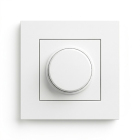 Kontakt Simon S55 Vriddimmer 1-pol Trapp LED Vit