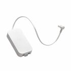 Plejd CTN-02 kopplingsbox med anslutningskabel visas friliggande, d�r den kompakta vita kapslingen m�jligg�r smidig sammankoppling av belysningskomponenter i installationer, en diskret och funktionell l�sning som Elbutik.se erbjuder f�r organiserad kabeldragning.