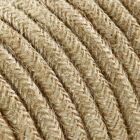 Textilkabel Jute Rund 3x0,75mm�