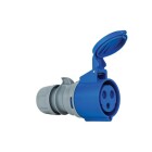 Skarvuttag CEE 232-6 32A 1-fas IP44