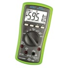 Elma Multimeter BM 251s visas frist�ende med digital display och vridomkopplare. Instrumentet anv�nds f�r att m�ta elektriska v�rden och presenteras mot ljus bakgrund som en produktbild i Elbutik.se:s sortiment f�r elinstallation och fels�kning.