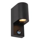 Lucide Zaro Round V�gglampa Enkel Sensor GU10 Svart