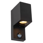 Lucide Zaro Cube V�gglampa Enkel Sensor GU10 Svart