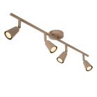 Lucide Tiana 4L Takspotlight GU10 Taupe