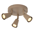 Lucide Tiana 3L Takspotlight GU10 Taupe