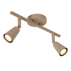 Lucide Tiana 2L Takspotlight GU10 Taupe