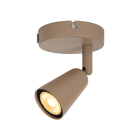 Lucide Tiana 1L Takspotlight GU10 Taupe