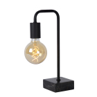 Lucide Lorin Bordslampa E27 Svart