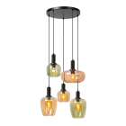 Lucide Ilona 5L Pendel E27 Flerf�rgad