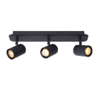 Lucide Lennert 3L Takspotlight IP44 Svart