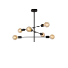 Lucide Lester Rak 6L Pendel Svart