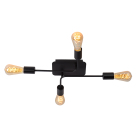 Lucide Lester 4L Taklampa Svart