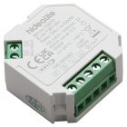 Hide-a-lite Rel� DALI 1x1000W visas som en kompakt vit styrmodul med gr�na anslutningsplintar och tydlig produktm�rkning. Rel�et fr�n Elbutik.se �r utformat f�r DALI-baserad styrning av anslutna elektriska belastningar.