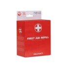 Nexa F�rsta Hj�lpen Refillkit visas framifr�n i en r�d f�rpackning med vit symbol f�r f�rsta hj�lpen och vit text. Elbutik.se erbjuder det praktiska refillkitet f�r p�fyllning av f�rsta hj�lpen-utrustning.